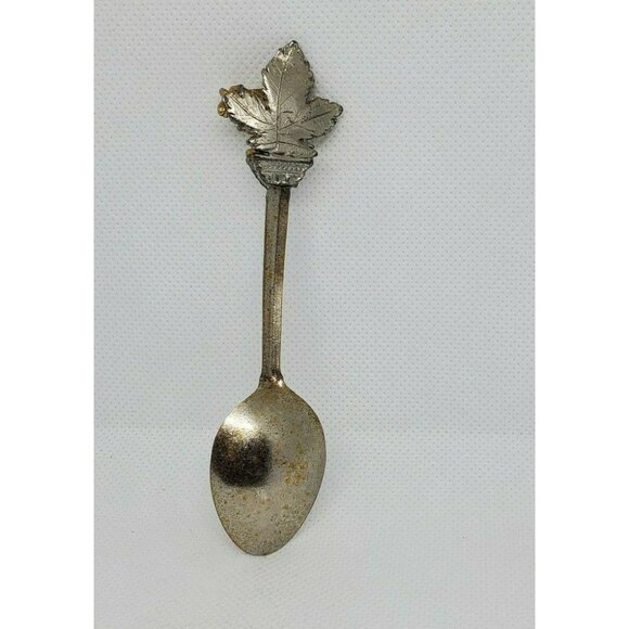 Embossed Moose Leaf Mini Collectible Spoon home décor - Picture 3 of 12